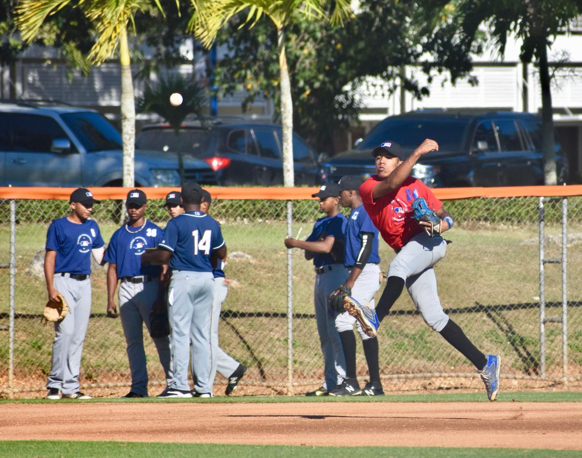 MLBDominicana's tweet photo. El talento joven se destacó en el Showcase de Dominicana. ⚾🔥 #TrainerPartnershipProgram #MLBDominicana🇩🇴
👉: https://t.co/llnZKxYG9E https://t.co/2AaFqyzJu8