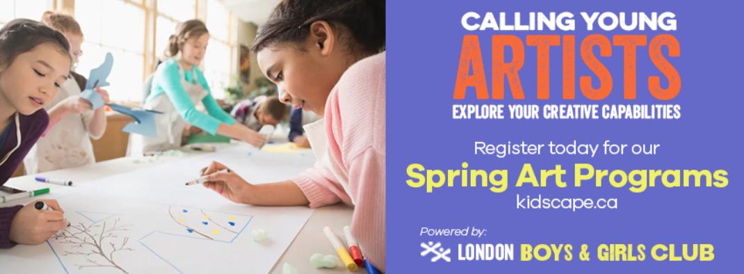 BGCLondon's tweet photo. Mini-Masters Art Classes and Program is going to be at @KidscapeLondon starting Mar. 22/23! Choose from a selection of 8 classes on Fri. evenings or come for all 8 sessions on Sat. mornings. Visit https://t.co/VIFtx65BRC for more details and to register. #ldnont #CreateLearnPlay https://t.co/hGfPGG5IuT