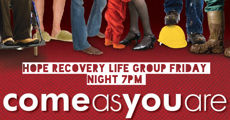 HopeRecoveryCtr's tweet photo. Join us for Hope Recovery Life Group.  Friday nights 7:00-9:00 PM at Hope Recovery Center.  Come join a fun, supportive environment as we share, learn and laugh together. https://t.co/gzNVEWfhDe
