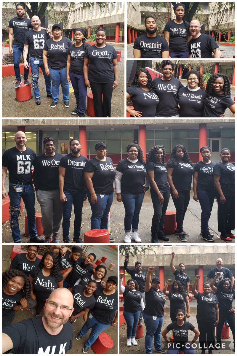 flemingvikings's tweet photo. @FMSVikings Educators representing for our Black History Month celebration. #change #CivilRights #WomenRights #Boycotts #YG&amp;B #1stBlckPrez #Music #UndergroundRR #North https://t.co/TMQighnqXy