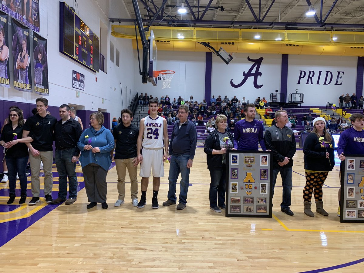 Congratulations and Thank you basketball 🏀 and cheerleader 📣 seniors for all the memories.  🎉🎊👏#Apride