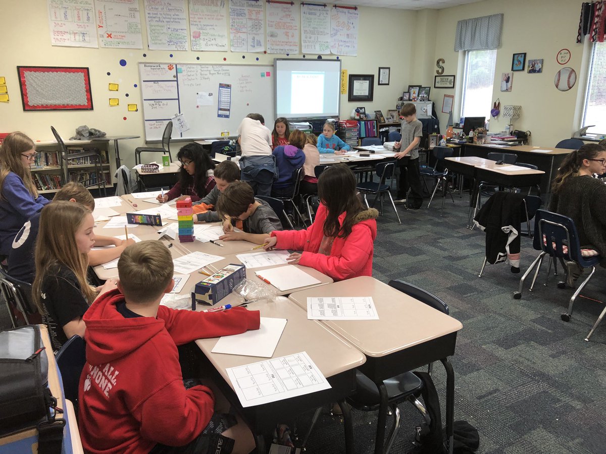 MrsSumner680's tweet photo. Multiplying fraction Jenga for the win today!! #fifthgraderocks #achievesuccessatCCS #willitpleasestopraining #weneedtogooutsidetoplay @ccoren @ms_leckie @clearcreekcubs https://t.co/UBFF1joLoz