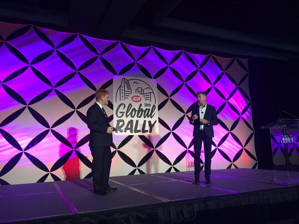 IGACorporate's tweet photo. Scott Marshall, CEO of Metcash Food & Grocery, shares Australia’s method for helping retailers find opportunities in their marketplaces. #IGARally https://t.co/1bqizVNojI