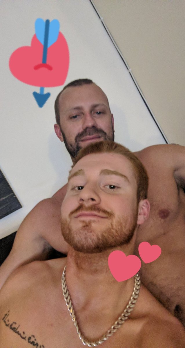RANGA_XxX's tweet photo. I don't always show it enough but this man has all ma heart and @Oz_gym_boys I adore you🥰 I love you and fuck I'm lucky to have you #wejustwokeup #nofilter https://t.co/xJ5WKfod2i