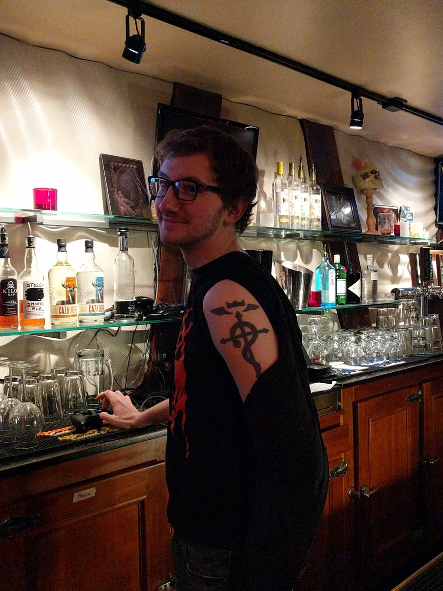 "Full Metal Alchemist is not an anime, it's a lifestyle." - Karen, about Nate's tattoo.