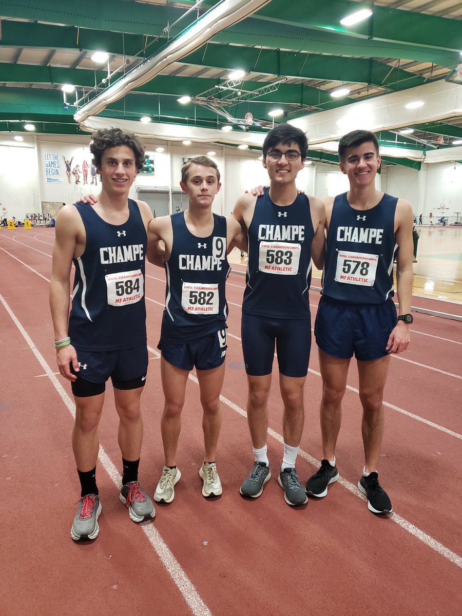 Boys 4x800 5th place at state championships!! Let's keep it rolling 😤🏃‍♂️💨🔥