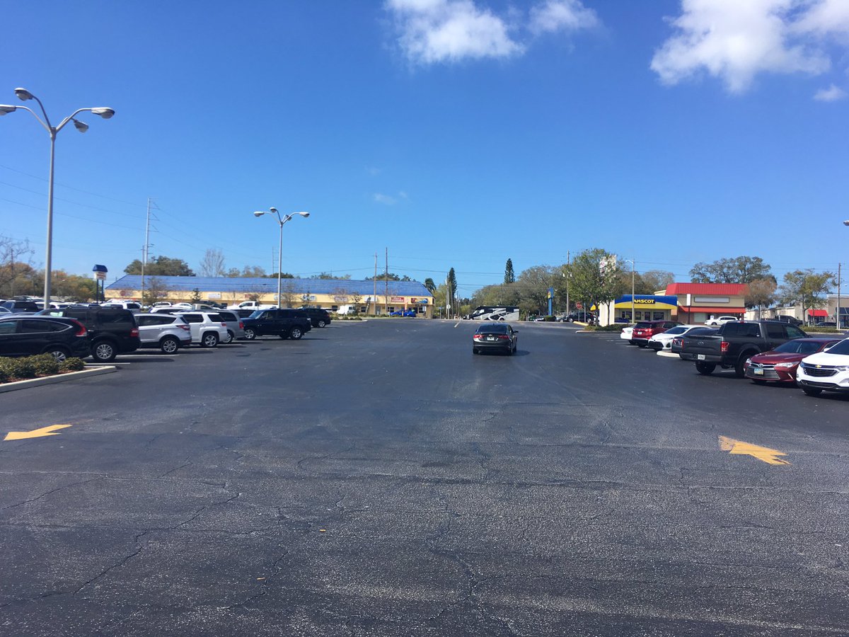 Top site planning tip: if you can fit 6 townhouses in your parking lot drive aisle, it may be too wide. #floridalife
