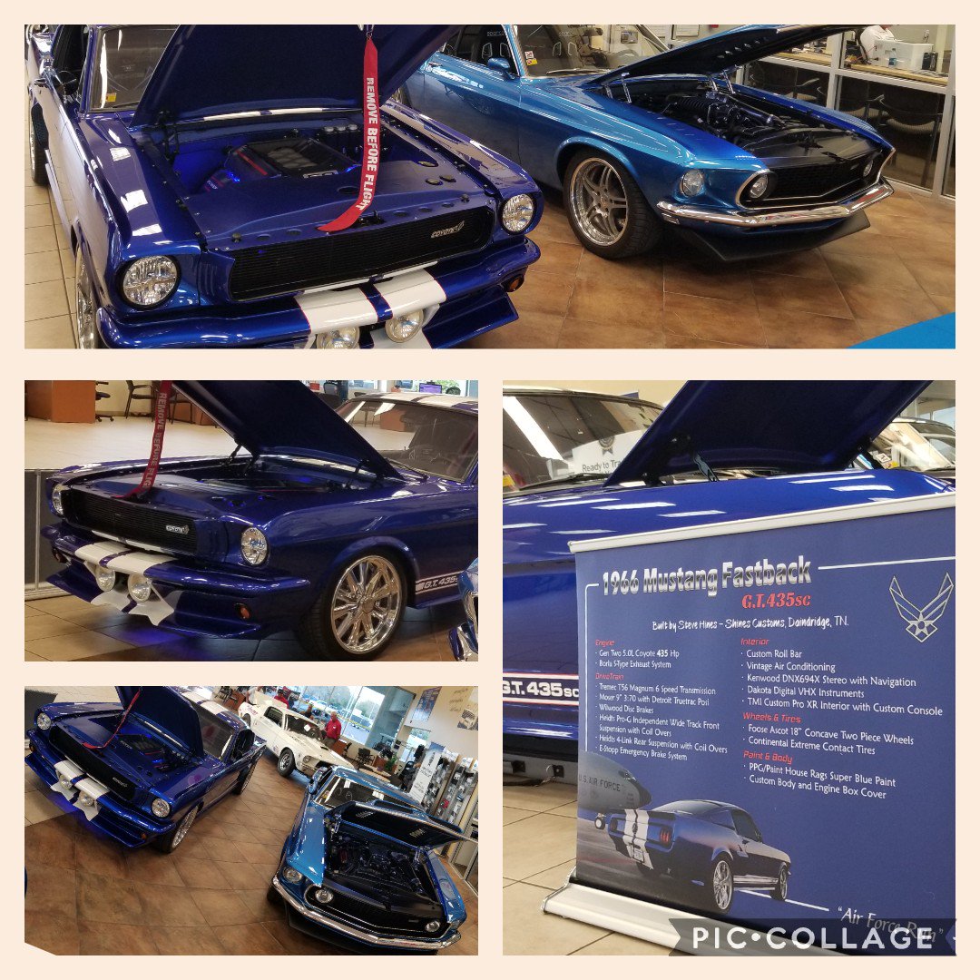 DrChrisR's tweet photo. #FordMuscleJP #68StangOhio
 #jwok_714
 #Mustangsinblack #UKWildcatgal 
#sydneylett #BillCurrieFord - Bruce &amp; I were invited to display our classic Mustangs on the Bill Currie Ford showroom. Their unveiling their restored 1970 Boss 429 Mustang. https://t.co/dr2qswlEzg