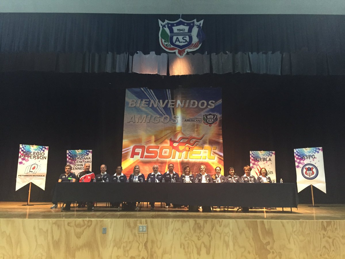 americanopuebla's tweet photo. Nos encontramos en la inauguración de la convivencia del modelo infantil de voleibol categoría femenil. Bienvenidas atletas! #ASOMEX #ReadyForAnything https://t.co/tg8eBxVKCw