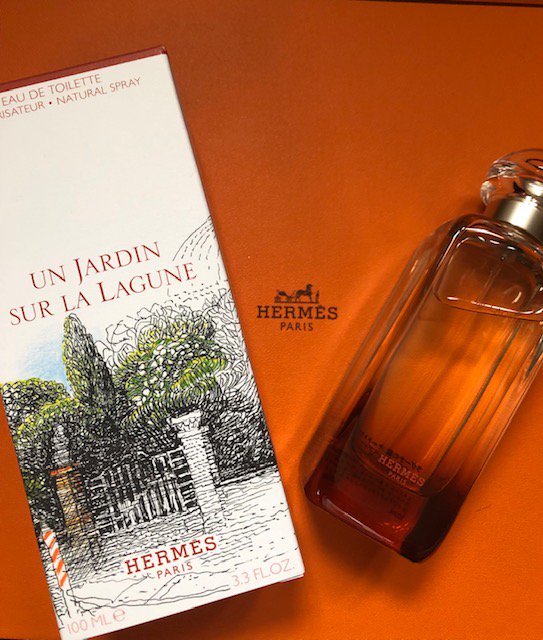 Kaori Nakano 中野香織 V Twitter エルメスの 庭園のフレグランス シリーズから ラグーナの庭 Un Jardine Sur La Lagune が3月16日に発売されます 香水ディレクター クリスティーナ ナイジェルが光と水の交差するヴェネチアのラグーンに夢見た透明感のある