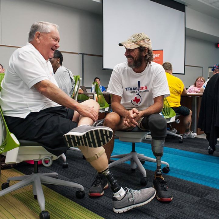 controltheroad's tweet image. Love this message from @AmputeesUSA:
Living with limb loss or limb difference can feel lonely at times. Join us at a Limb Loss Education day near you, connect with other amputees, and grow your local network. ow.ly/hfrb50khgV9 #AmputeeCoalition #LLED #SupportEducateAdvocate