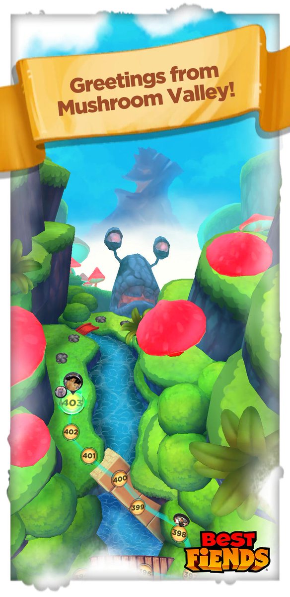 Ms_Cujo's tweet photo. Gate Opened! Bring on the Mushroom Valley in #BestFiends - Download FREE - https://t.co/8qg9cslqIV via @bestfiends https://t.co/eJdVt4Oor9