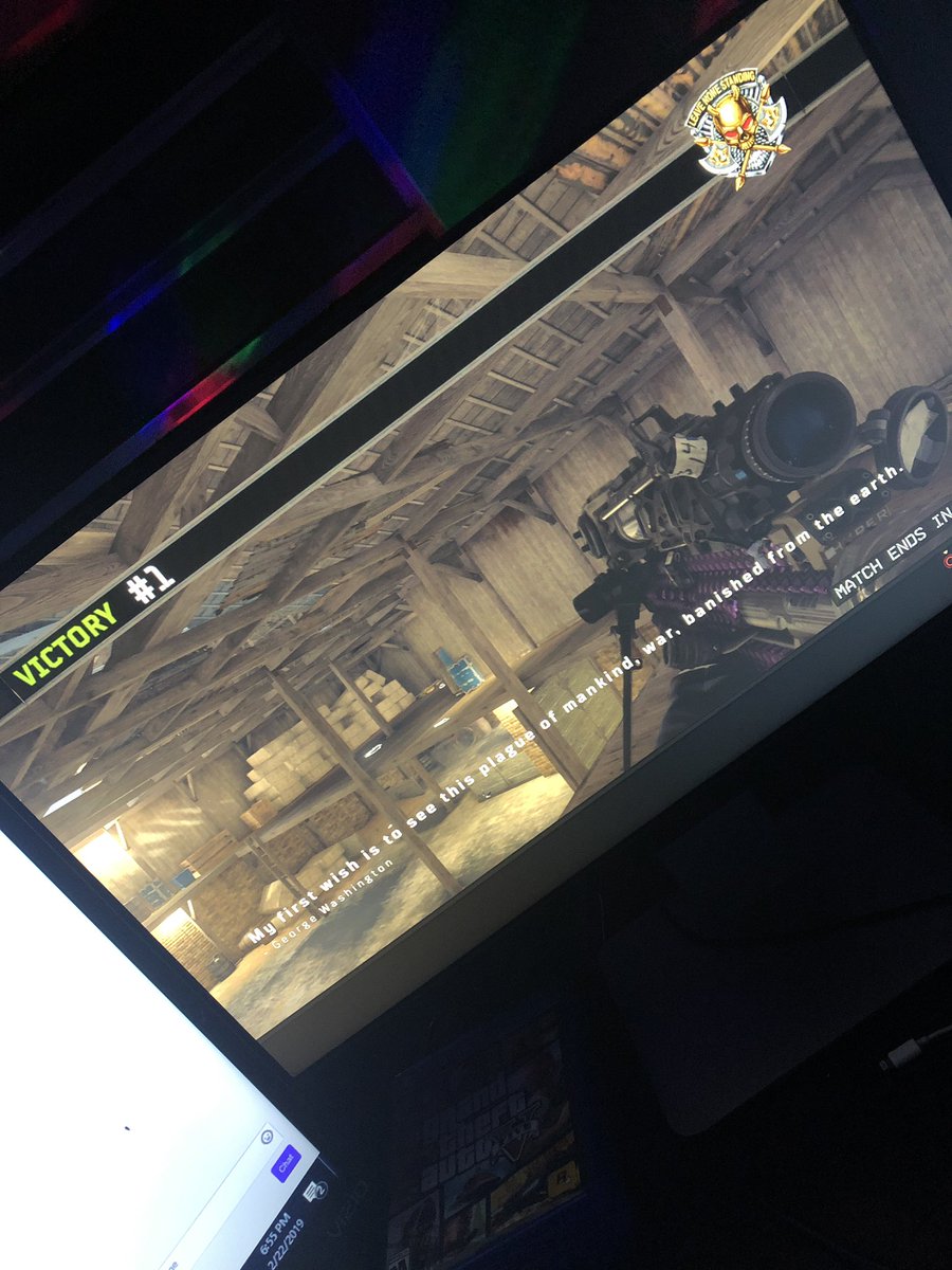 SoulsXO_'s tweet image. Hit some nasty ass snipes on stream and took the dub come watch me take more dubs!!!