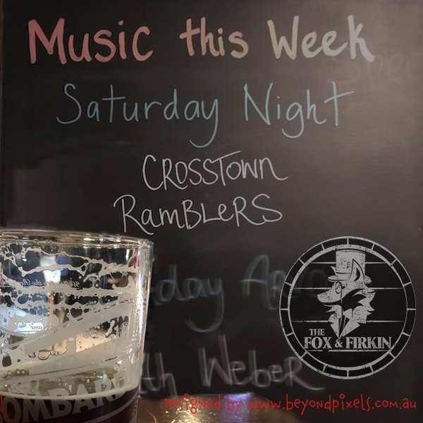 CTRamblers's tweet photo. Party at the @Thefoxnfirkin TONIGHT with the Crosstown Ramblers #musicsa #adelaidemusic #adelaide #adelaide #lvemusic #adelaidelivemusic #livemusicadelaide https://t.co/VIUAvz6xya