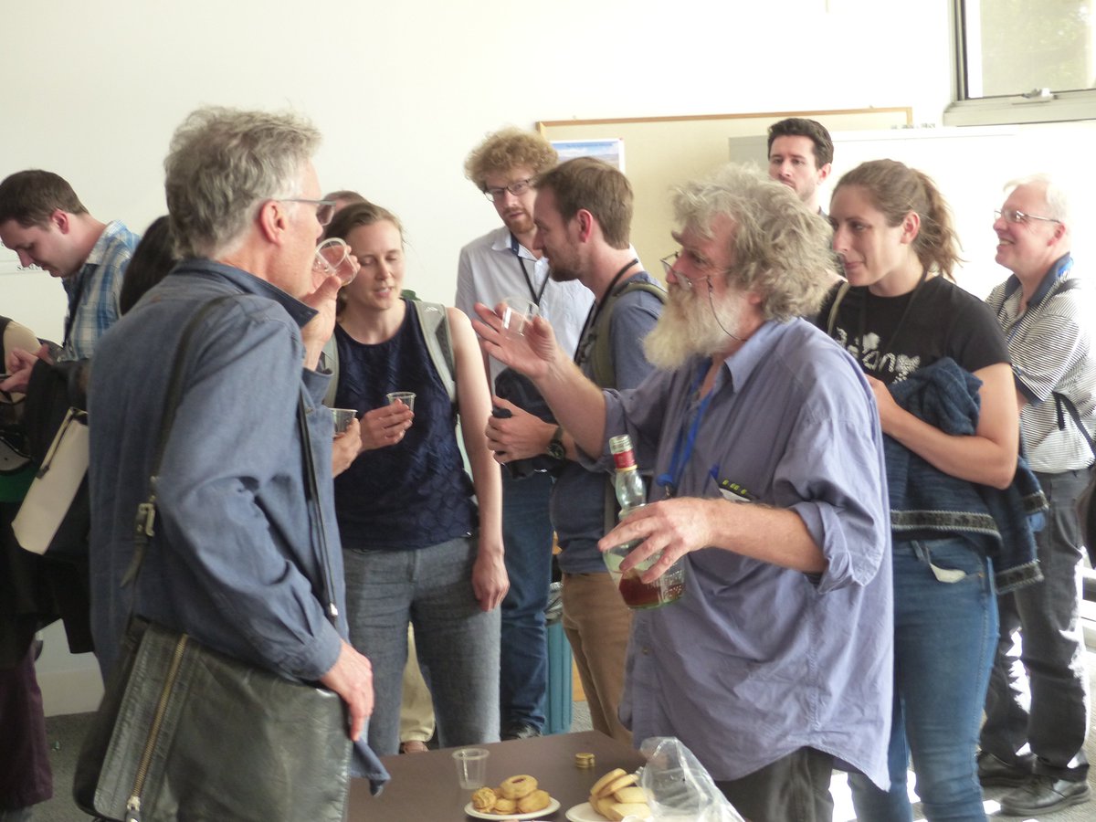 A tipple to conclude #EucGen19 in Hobart and celebrate a 40 year career.  (Eucalyptus liqueur naturally)