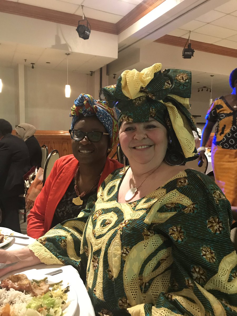 YasmineJoheir's tweet photo. @CSViamonde à la soirée du mois de l’histoire des noirs organisée par l’ACOW #cityofwindsor @ClifWeck https://t.co/teEgxKCZ5D