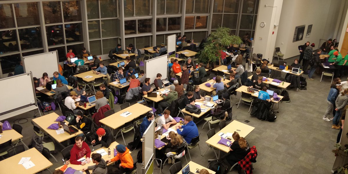 mtuwwhack's tweet photo. #WWH2019 opening ceremonies are starting! And the first round of snacks &amp; energy drinks are being put out to fuel your hacks all night long! Stay tuned for updates &amp; send us photos to be featured using #WWH2019. https://t.co/5DsTZXRxO0