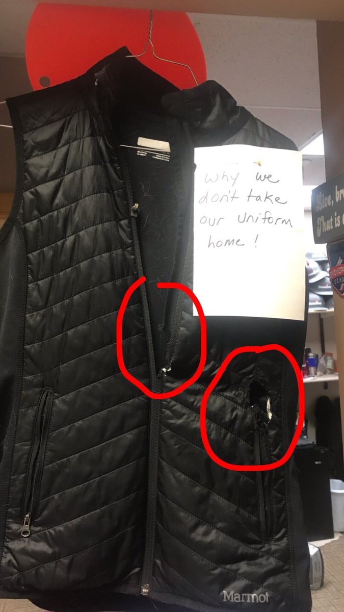 Taylorbrooks303's tweet photo. Tbaby got me in trouble at work after destroying my work vest 🙄 https://t.co/7ynQyohJSQ