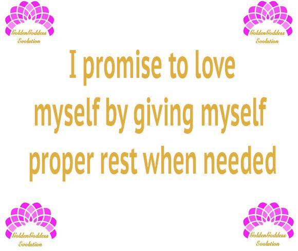 ggevolution1's tweet photo. Comment to promise 🌸😊 #promise #selflove #rest #thengetbacktowork #evolve #gold https://t.co/OqgJXVpg8j