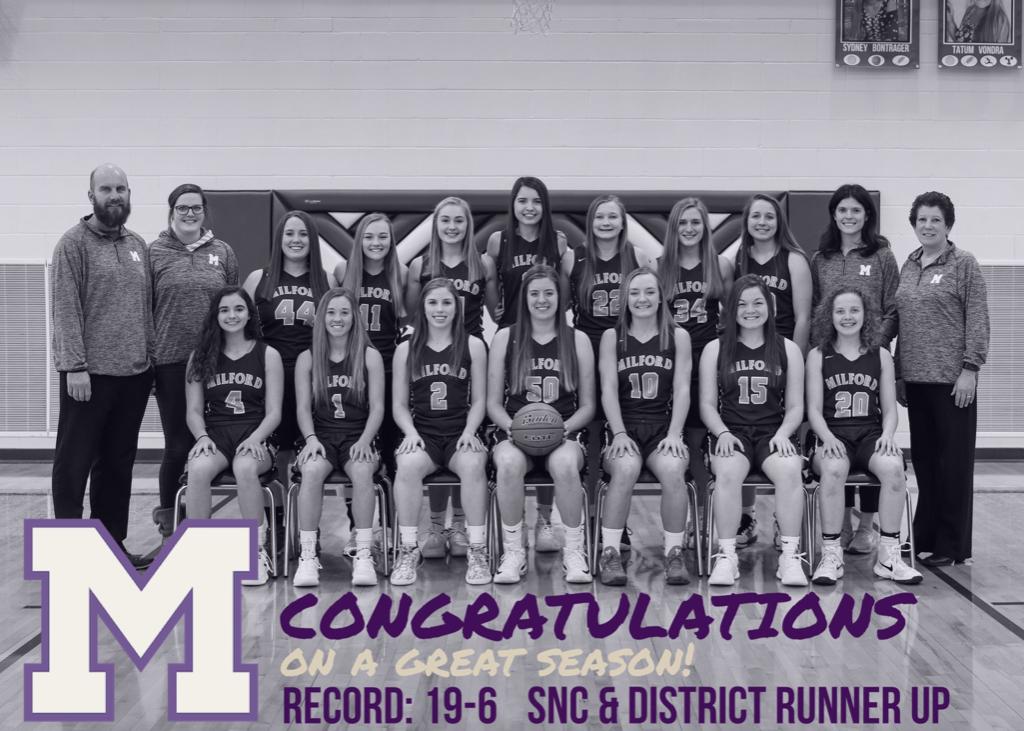 MilfordEagles's tweet photo. The Eagles drop a heartbreaker to Adams Central 35-33 in the C1-8 district final. #Milfordsoar finishes the season at 19-6. Great season ladies! https://t.co/VyfCeT0PQi
