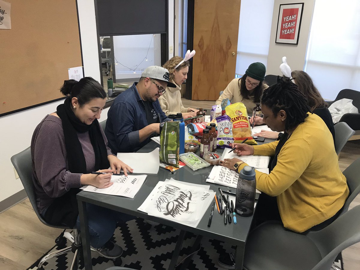 Workshoppin’. ✍️