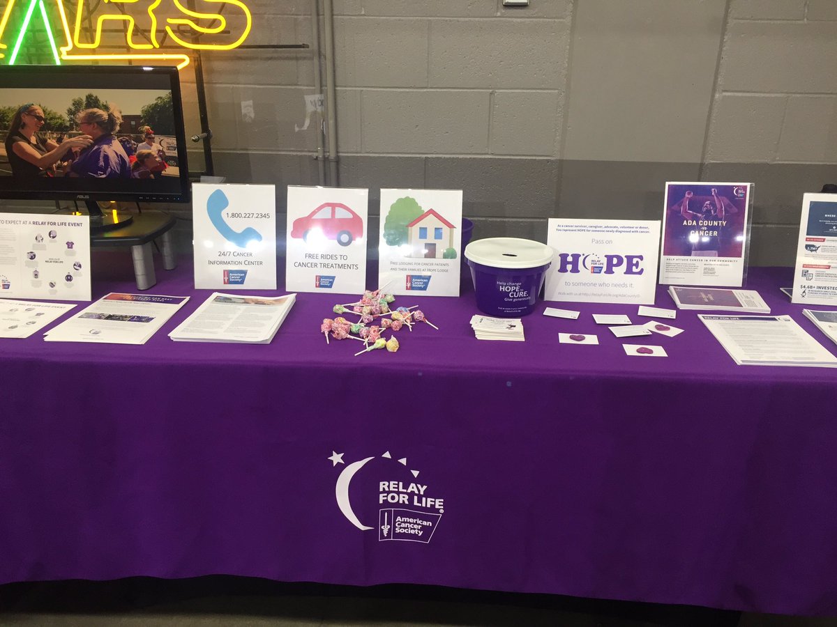 AdaCountyRelay's tweet photo. Supporting the Steelheads and the American Cancer Society! #feelthesteel #gosteelies https://t.co/V2KRR3yxEp