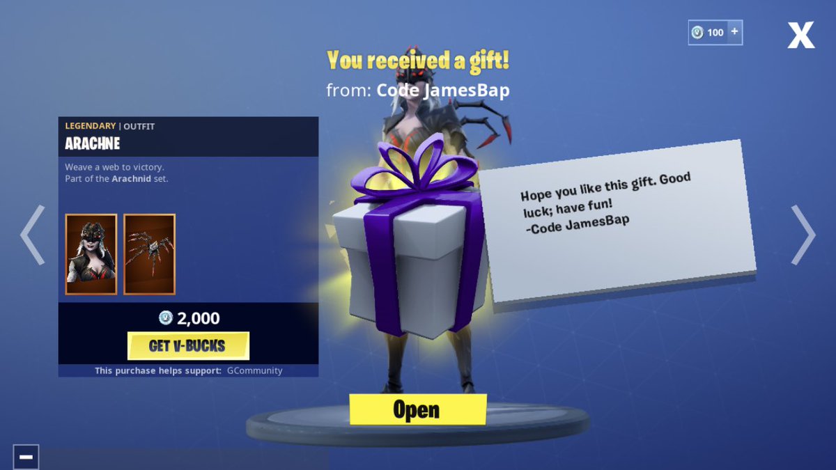 SpaciousWaffle's tweet photo. OMG! What a legend @JamesGives is! #JamesLegit USE CODE JamesBap or use code GCommunity! https://t.co/cbvWsilaJn