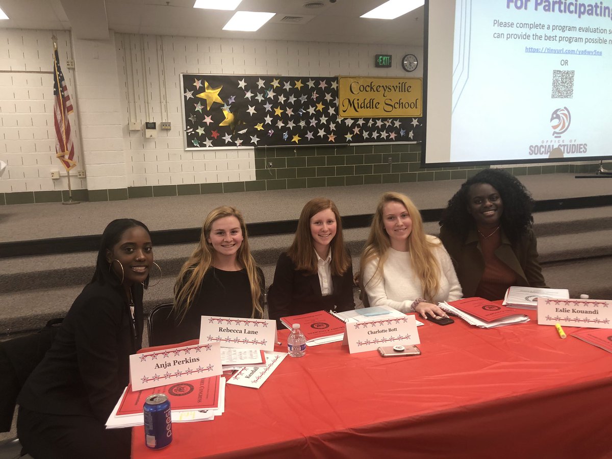 BCPS Social Sciences tweet media