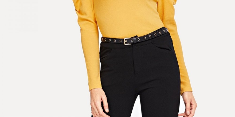 okenokestyle's tweet photo. #hashtag3 Keyhole Back Leg-of-mutton Sleeve Mock Tee Ginger https://t.co/NxIbDeR8Ei
