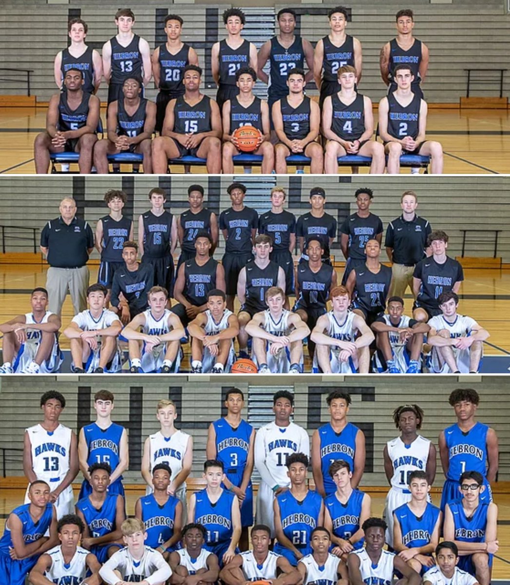 HebronHawksBB's tweet photo. WE 💙 OUR FANS!!!!
Thank you all for a 
💥GREAT SEASON💥
BIGGER THANKS TO OUR HAWKS BASKETBALL TEAMS
To be continued...
#Refuse2GiveUp
@ReilHigh1024 @CoachATechED @BrettHensleyba @14Jhill and Coach Sidberry 
Photos courtesy of @Fatcontroller https://t.co/2zyHP9JdTE
