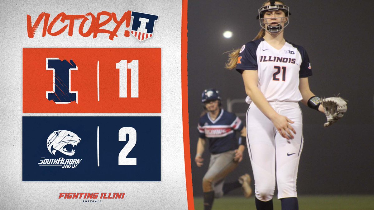 IlliniSB's tweet photo. That's an #Illini victory!

B1G night for @bellaaaloya 👉🏼4-for-4, 2B, HR, 4 RBI, 2 Runs. 🔥🔶🔷 https://t.co/fey5i3LiQA