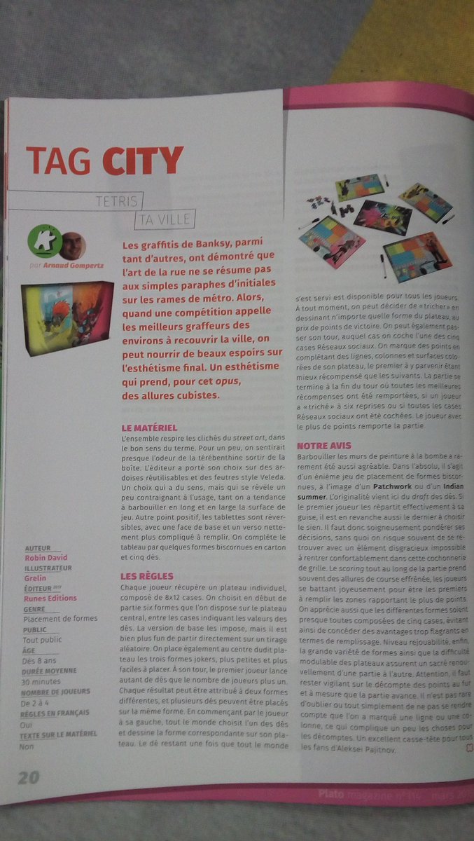 RunesEditions's tweet photo. What else?
#plato #tagcity #graffiti #Banksy #grelin #robindavid #boardgames #jeudesociete #j2s https://t.co/gxNCjD20Zi