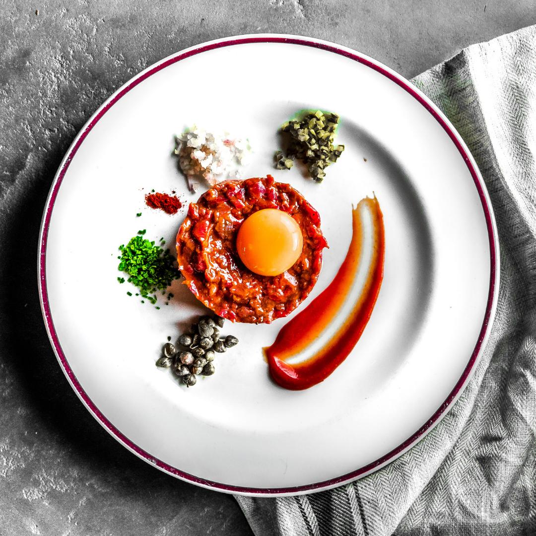 PJsBARANDGRILL's tweet photo. Our starter of choice this weekend - Steak Tartare with grilled sourdough. Delicious! https://t.co/h3Vo6prpaH