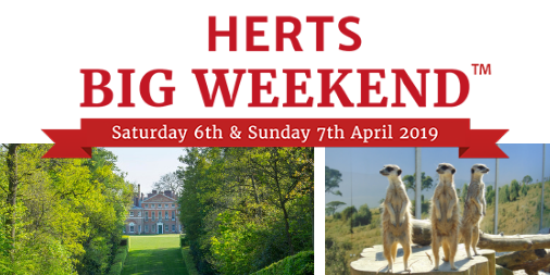 Did you know that the #HertsBigWeekend ballot is open? There are more than 2,000 tickets to be won to 60 top Hertfordshire attractions. What are you waiting for? Bid for free tickets now hertsbigweekend.co.uk