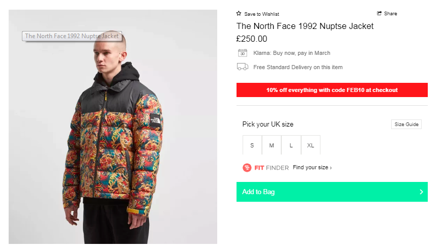 leopard print north face jacket uk