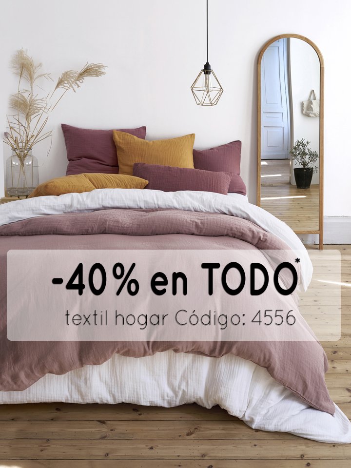 😱 WoooW 😱 
¡¡ -40% de descuento en textil hogar de Nueva Colección y Liquidación de Stock!! Válido solo este fin de semana.
RENUEVA TU HOGAR ► bit.ly/2GS0wgx