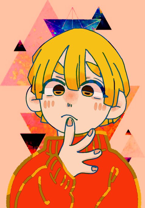 ❃ ❁Une brise（ユヌ）❁ ❃さんがTwitterに投稿した我妻善逸(鬼滅の刃)のイラスト。