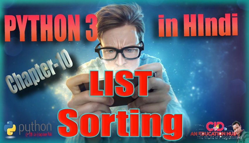 A1918manav's tweet image. Chapter 10 on YouTube▶️youtu.be/QZMKb5SKOWE
🌻🌻🌻🌻🌻🌻🌻🌻🌻🌻🌻
#listsInPython #sorting #pop #append #sorted #cid #programming_in_hindi #Software_Engineering #game_development #appswithpython