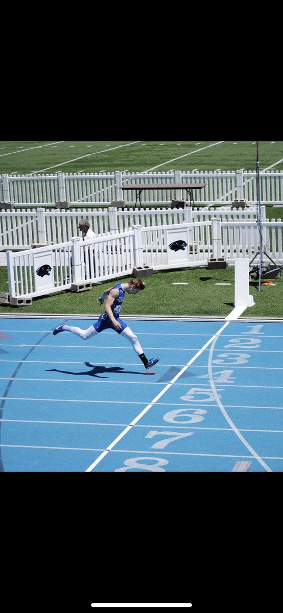 GregTylerDowns1's tweet photo. Very excited to announce that I have committed to Eastern Illinois University to continue my academic and track and field careers! #panthers @EIU_TF @CoachBME https://t.co/I0GGW28V6h