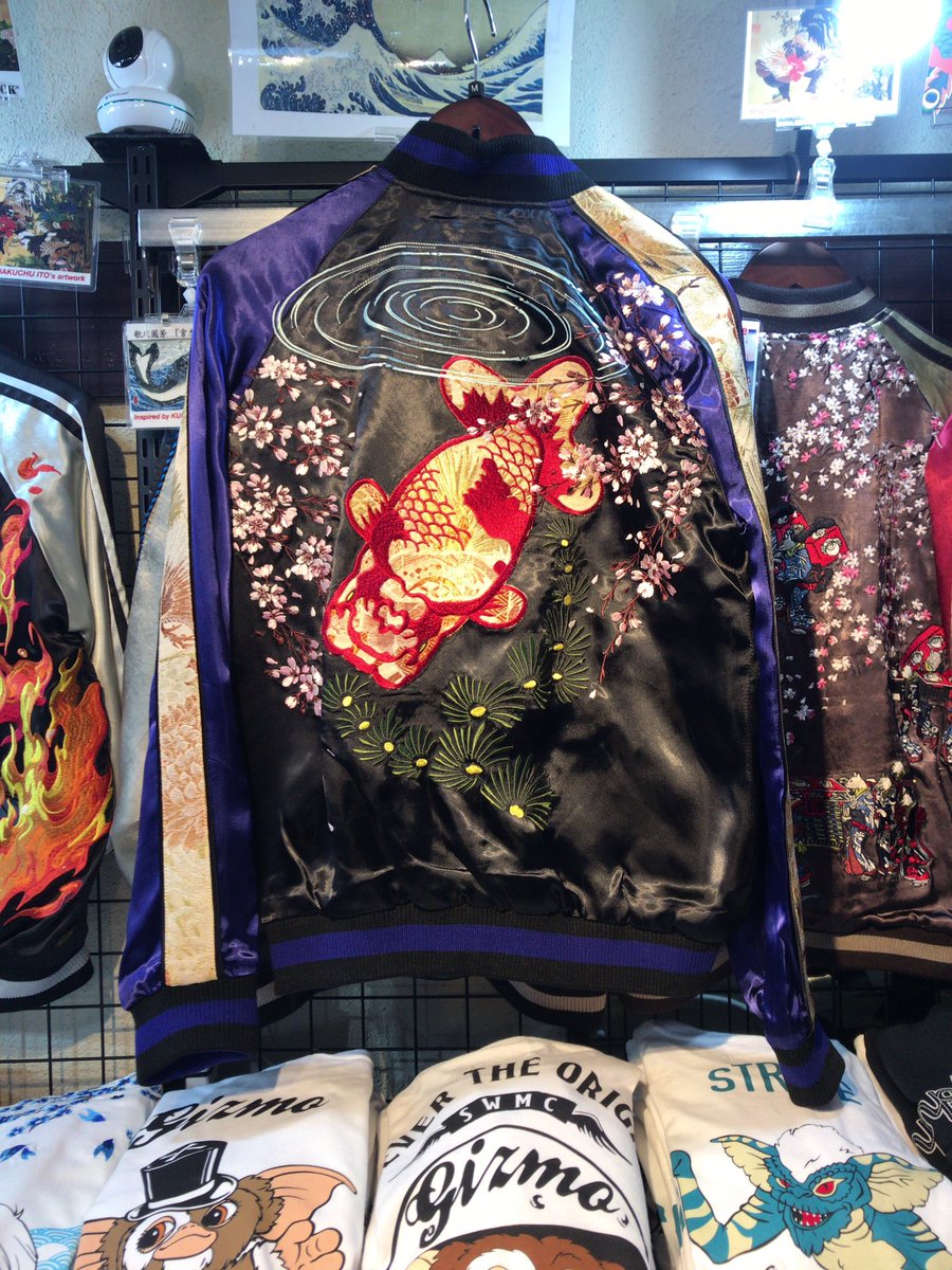 スカジャン専門店 B S C Gallery Kyoto ٹوئٹر پر 最初の投稿という事で スカジャン専門店だけに和柄スカジャンの最高峰 花旅楽団より19年春の新作コレクションをご紹介します 圧倒的な刺繍のクオリティーは流石の一言 ぜひとも店頭にてその出来栄えをご覧