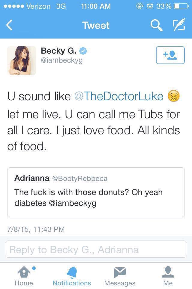 OTHER ARTISTS:Some tweets revealing a passive-aggressive relationship with Becky G, (which corroborates with Kesha’s claims of him contributing to her eating disorder), and Bonnie McKee revealing her negative relationship with him, as well as a tweet speculated to reference him