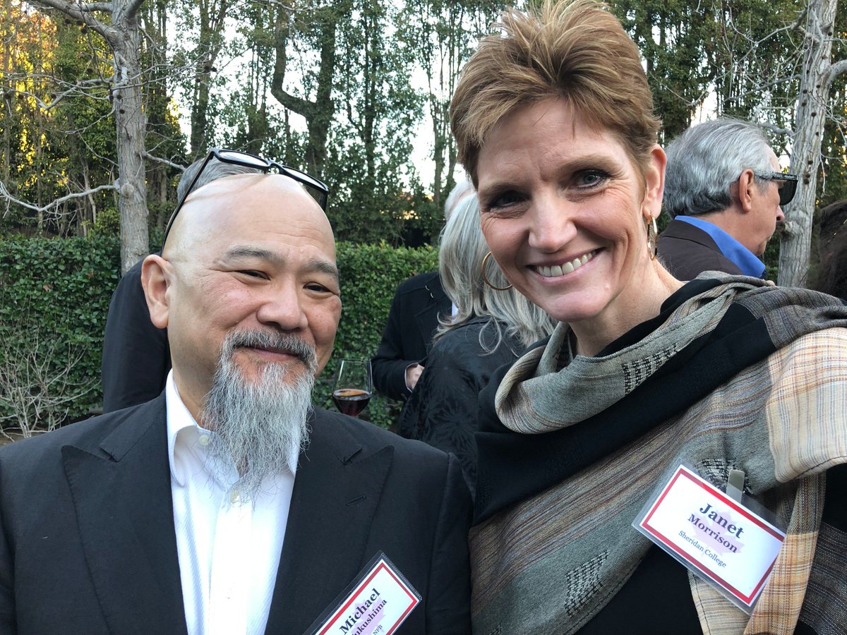 sheridancollege's tweet photo. While we freeze in Southern Ontario, a celebration for Canadian @theacademy Oscar nominees heats up in Los Angeles at the Consul General’s residence. Domee, @trevjimenez and Craig, we couldn’t be more proud! #oscars #SheridanProud #Animation50 #OCanada #SheridanAlumni https://t.co/IeqpBqAUcd