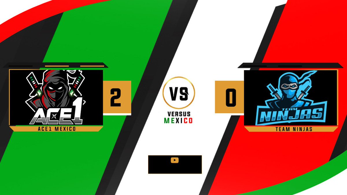 Hoy en el primer partido de la VERSUS MÉXICO se vivió el encuentro entre: 

@ACE1_MEX 🆚 @TeamNinjasCR 

El resultado fue un contundente 2-0 en sets para ACE1 MÉXICO

Primer set: 3-0 ACE1 
Segundo set: 3-2 ACE1 

#VERSUSMEX