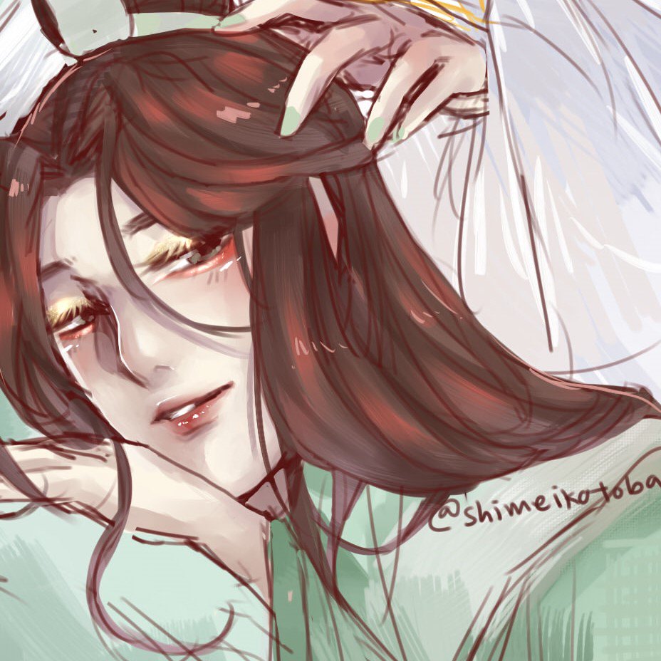 ShimeiKotoba's tweet photo. have i mentioned that i love shizun's donghua design 
#人渣反派自救系统 #ScumVillainsSelfSavingSystem #TheScumVillainsSelfSavingSystem https://t.co/RsnXv96iId