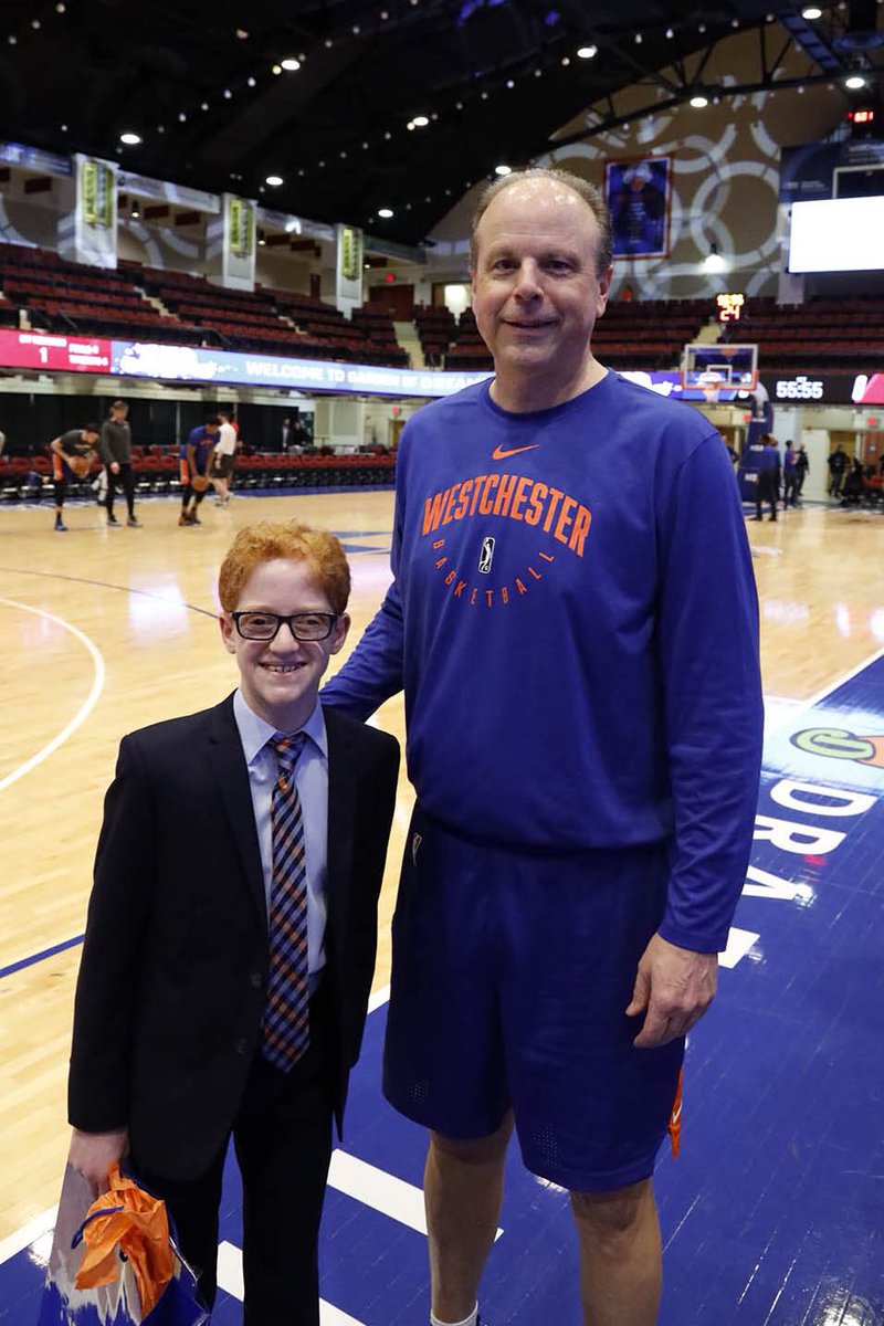 gardenofdreams's tweet photo. ✨ Lots of #DreamComeTrue experiences tonight at the @wcknicks game for our @gardenofdreams kids ✨#GDFNight https://t.co/VniPdai9Rp