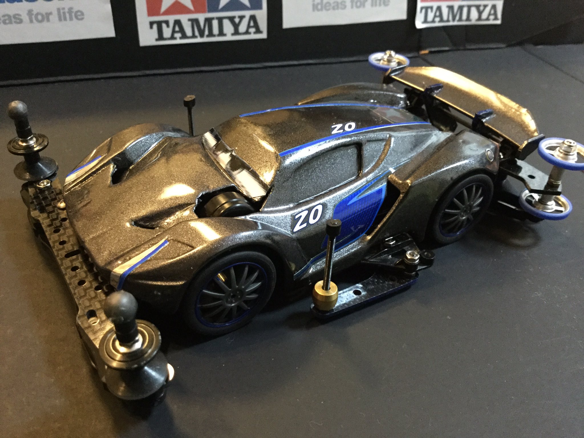 タミヤ　ミニ四駆　ma カスタム　提灯リアギミック　 ジャクソンストーム　カーズ concours d'Elegance/MACHINE
