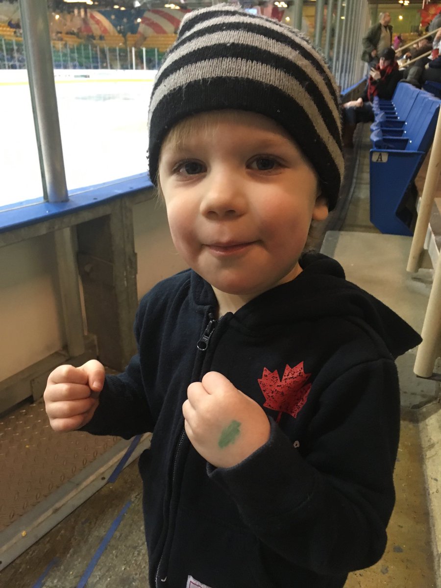 ⁦<a href="/davismurray1999/">Davis Murray</a>⁩ Class act! You made my grandson Camden’s day acknowledging him and tossing him a puck in warmup vs the Raiders this evening! He was pumped! Thank you!