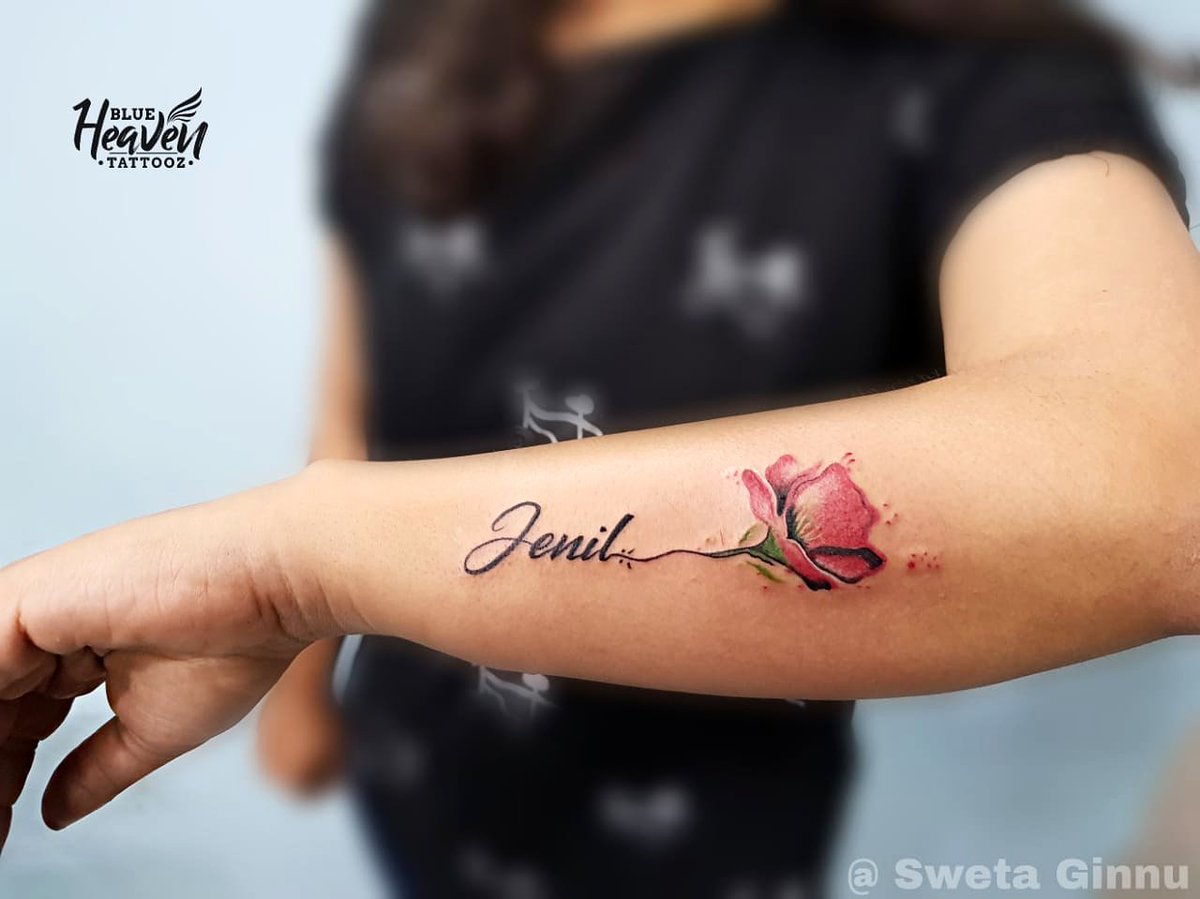 Jinal Name Tattoo  Name tattoo Tattoos Tattoo quotes