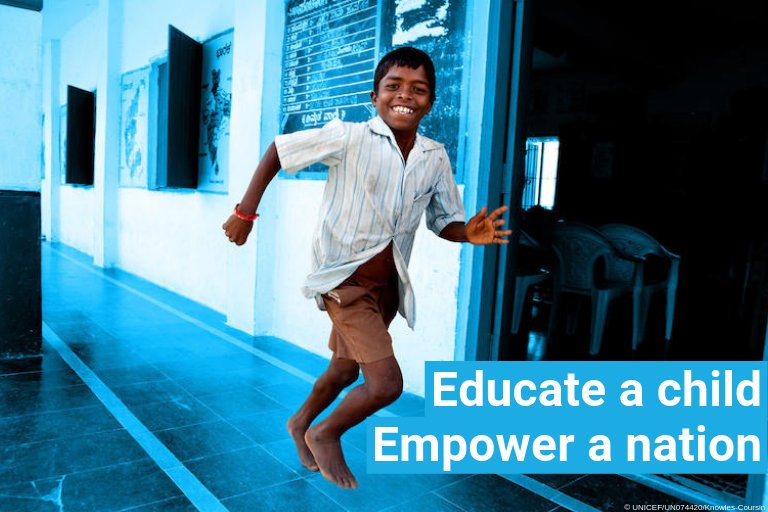 UNICEF Education tweet media