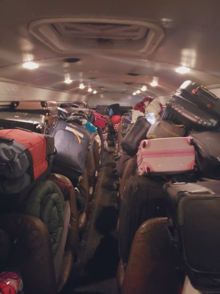 CVESD_SchoolBus's tweet photo. We started the day at 5 AM and we’re ending it at 9 PM! We delivered over 3,000 students home safely today, including 300 from #LibertyElementary and @CVLearningCC, through the snow and ice at two camps! Our team is absolutely amazing! 🚌
#ThisIsHowCVESDRolls
@CVESDNews https://t.co/sEM76vhSIy